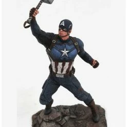 Best reviews of 🤩 Boxlunch Marvel Avengers: Endgame Gallery Diorama Captain America (with Mjolnir) Figure ⌛