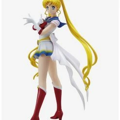 Cheapest ⌛ Boxlunch Banpresto Sailor Moon Eternal Glitter & Glamours Eternal Super Sailor Moon (Ver. A) Figure ????