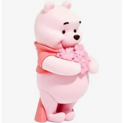 Alternative view of Buy ???? Boxlunch Banpresto Disney Winnie The Pooh Fluffy Puffy Cherry Blossoms Style Pooh (Ver. A) Flocked Figure ????