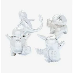 Deals ✨ Boxlunch Pokémon 25th Anniversary Kanto Starters Blind Box Silver Battle Figure ???? -BoxLunch shop unnamed file 644