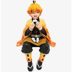 Brand new ⌛ Boxlunch Sega Demon Slayer: Kimetsu No Yaiba Premium Perching Zenitsu Agatsuma Figure ✨