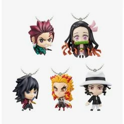 Best Sale 🥰 Boxlunch Bandai Spirits Demon Slayer: Kimetsu No Yaiba SD Mascot Vol. 1 Blind Box Figural Keychains 🌟