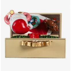 Wholesale 👍 Boxlunch Kurt Adler Rudolph The Red-Nosed Reindeer And Santa Fireplace Figure ⭐ -BoxLunch shop unnamed file 781