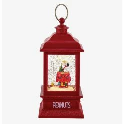 Budget ???? Boxlunch Kurt Adler Peanuts Snoopy Lit Musical Lantern Figure ⌛