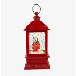 Budget ???? Boxlunch Kurt Adler Peanuts Snoopy Lit Musical Lantern Figure ⌛ -BoxLunch shop unnamed file 785