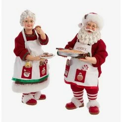 Hot Sale ❤️ Boxlunch Kurt Adler Fabriche Mr. And Mrs. Santa Figure ????