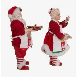 Hot Sale ❤️ Boxlunch Kurt Adler Fabriche Mr. And Mrs. Santa Figure ???? -BoxLunch shop unnamed file 803