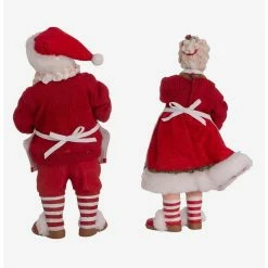 Hot Sale ❤️ Boxlunch Kurt Adler Fabriche Mr. And Mrs. Santa Figure ???? -BoxLunch shop unnamed file 804