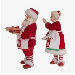 Hot Sale ❤️ Boxlunch Kurt Adler Fabriche Mr. And Mrs. Santa Figure ???? -BoxLunch shop unnamed file 805