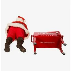 Discount ???? Boxlunch Kurt Adler Coke Santa With Table Cooler Figure ⭐ -BoxLunch shop unnamed file 818