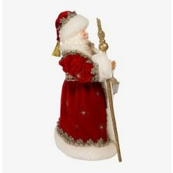 Alternative view of Outlet ???? Boxlunch Kurt Adler Fabriche Regal Red Santa Figure ????