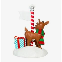 Flash Sale ???? Boxlunch Kurt Adler Rudolph The Red-Nosed Reindeer Fabriche North Pole Figure ⌛ -BoxLunch shop unnamed file 828
