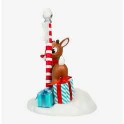 Flash Sale ???? Boxlunch Kurt Adler Rudolph The Red-Nosed Reindeer Fabriche North Pole Figure ⌛ -BoxLunch shop unnamed file 829
