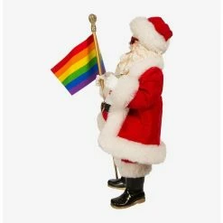 Outlet ✔️ Boxlunch Kurt Adler Fabriche Pride Santa Figure ???? -BoxLunch shop unnamed file 852
