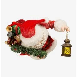 Outlet ???? Boxlunch Kurt Adler Fabriche Santa With Wreath And Lantern Figure ???? -BoxLunch shop unnamed file 859