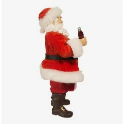Alternative view of Hot Sale ???? Boxlunch Kurt Adler Coke Santa With Cooler Figure ????