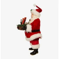 Best Pirce ❤️ Boxlunch Kurt Adler Hershey Santa With Basket Figure 🔥 -BoxLunch shop unnamed file 888