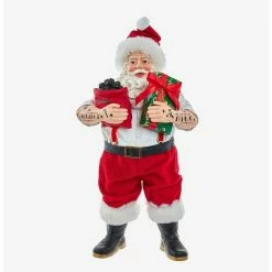 Cheap ✔️ Boxlunch Kurt Adler Fabriche Santa With Tattoos Figure ????