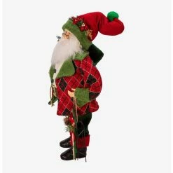 Alternative view of Coupon ???? Boxlunch Kurt Adler Kringle Klaus Red And Green Santa Figure ✨