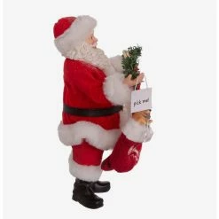 Budget ❤️ Boxlunch Kurt Adler Fabriche Santa Adopt A Pet In Stockings Figure ⌛ -BoxLunch shop unnamed file 989