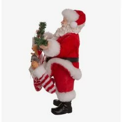 Budget ❤️ Boxlunch Kurt Adler Fabriche Santa Adopt A Pet In Stockings Figure ⌛ -BoxLunch shop unnamed file 991
