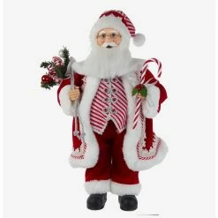 Coupon ❤️ Boxlunch Kurt Adler Kringle Klaus Peppermint Santa Figure ????